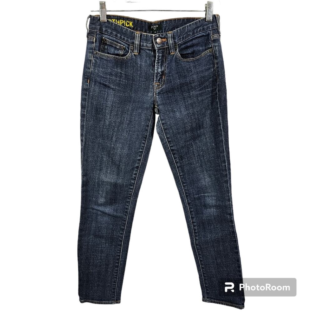 J. Crew Stretch Denim Toothpick Jeans Women's Size 27